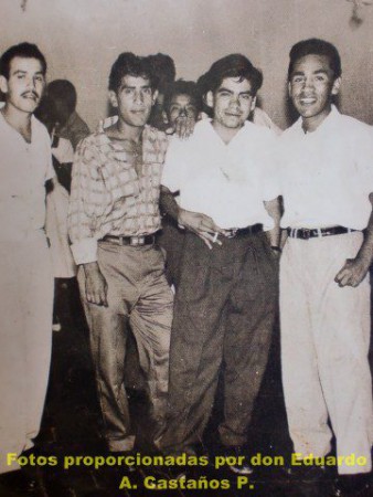 Próspero Caramutti, Mario Pasco, Memo Zuloeta y Memo Castaños